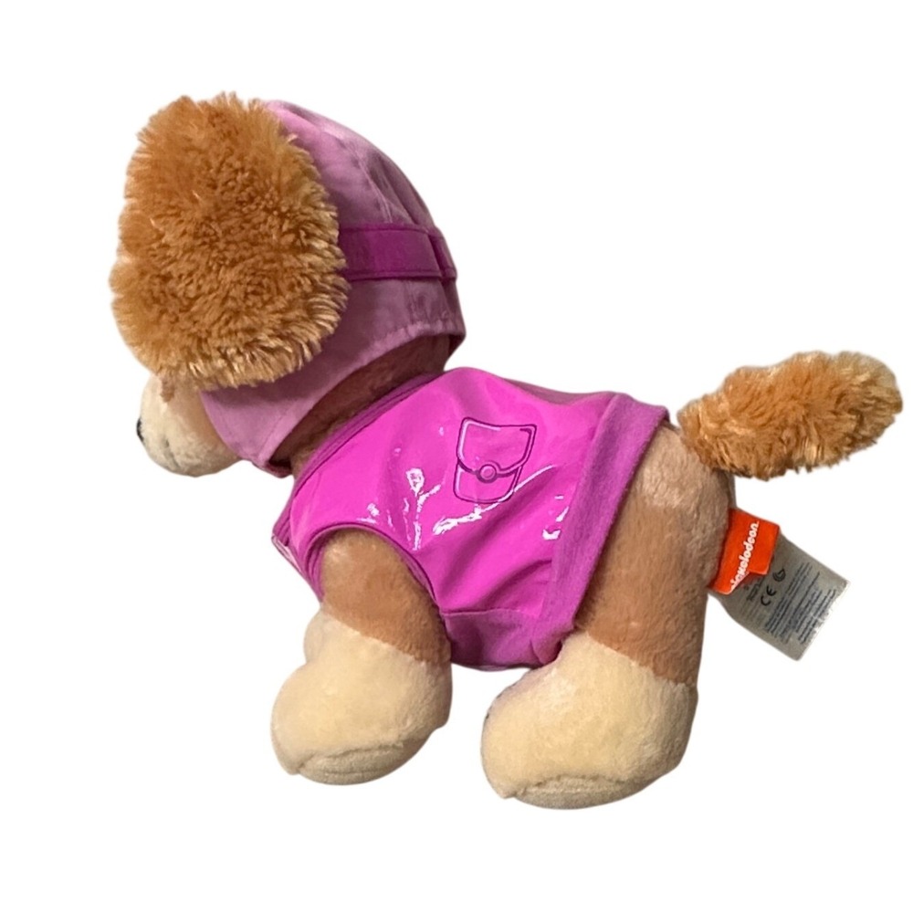 Build-A-Bear Workshop PAW Patrol Skye Plush Pink Pilot Puppy Dog 2020 029204 - Picture 2 of 8
